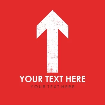 Your Text Arrow Ahead