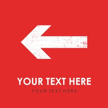 Your Text Arrow Left