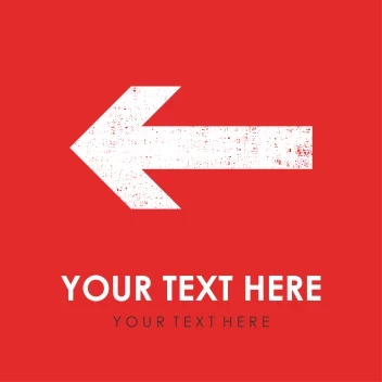 Your Text Arrow Left
