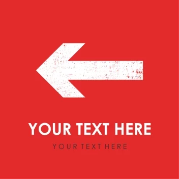 Your Text Arrow Left