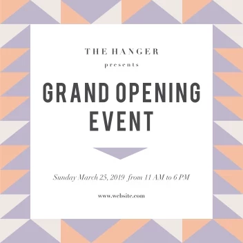 Grand Opening Retail