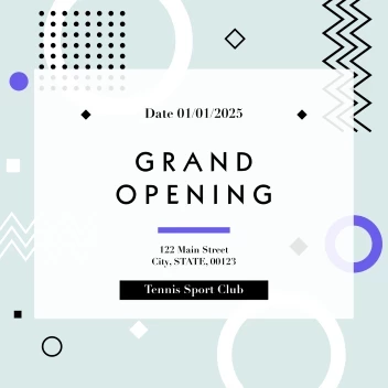 Grand Opening Sport