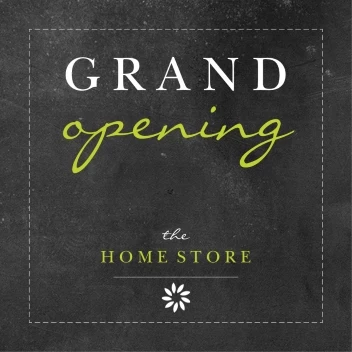 Grand Opening Chalkboard