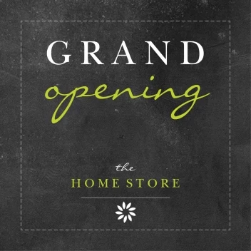 Grand Opening Chalkboard