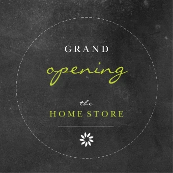 Grand Opening Chalkboard