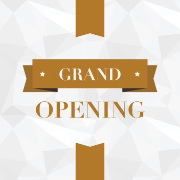 Grand Opening Ribbon