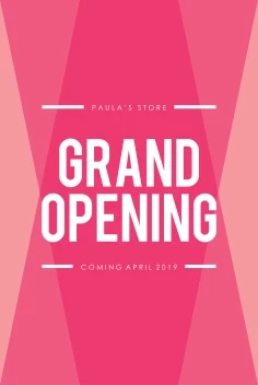 Grand Opening Transparent