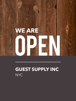 We Are Open Wood