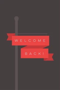 Welcome Back Ribbon