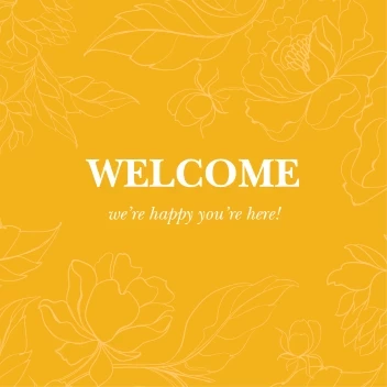 Welcome Flowers