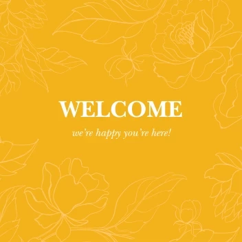 Welcome Flowers