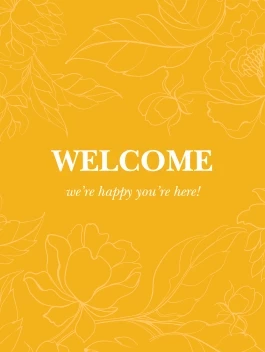 Welcome Flowers