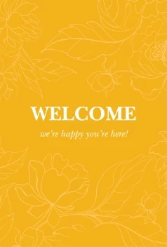 Welcome Flowers