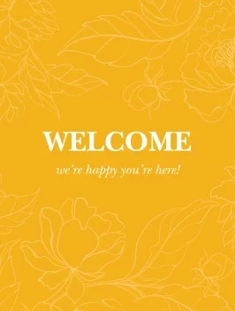 Welcome Flowers