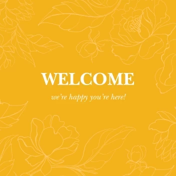Welcome Flowers