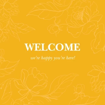 Welcome Flowers