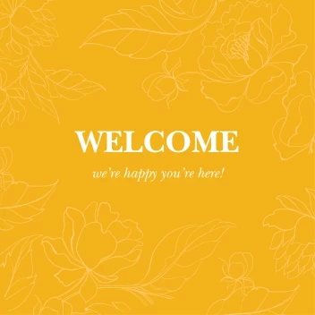 Welcome Flowers