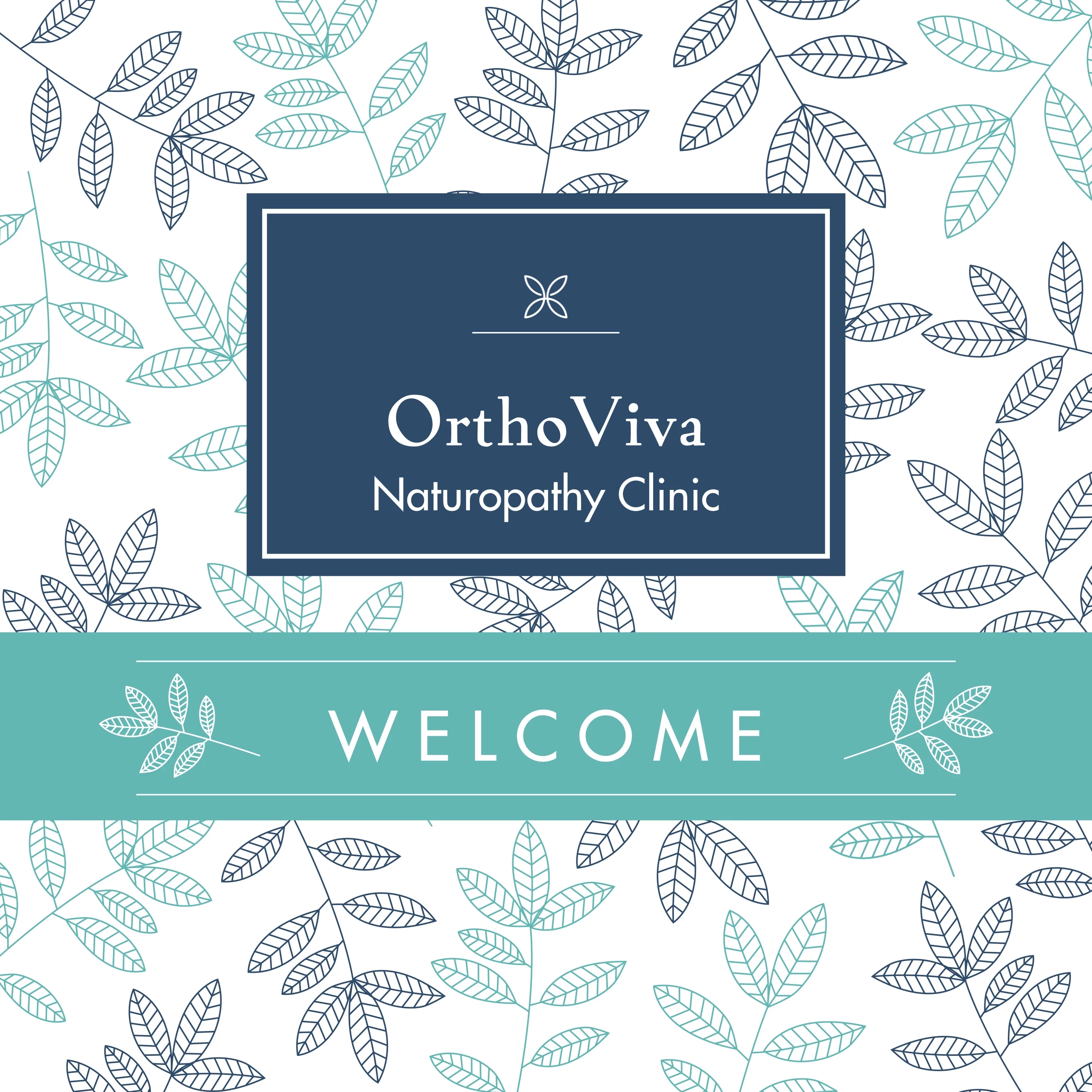 Naturopathy Blues Leaves