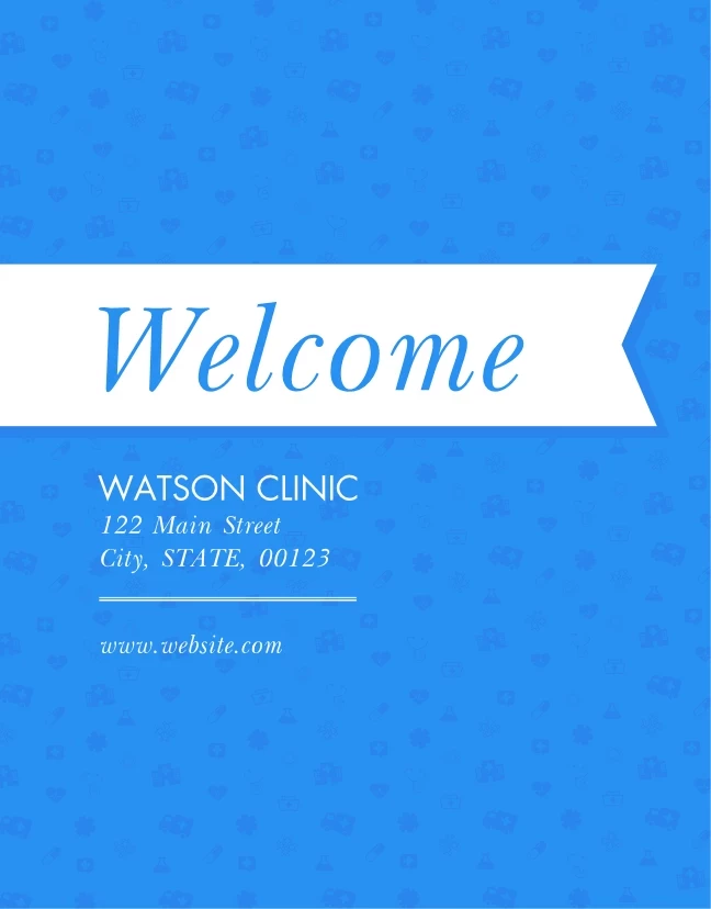 Welcome Ribbon