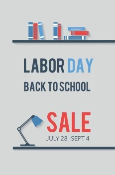 Labor Day School Sale