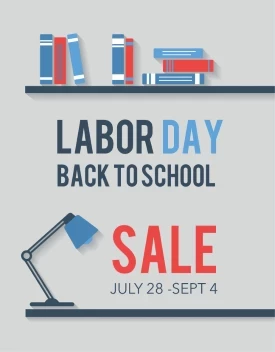 Labor Day School Sale