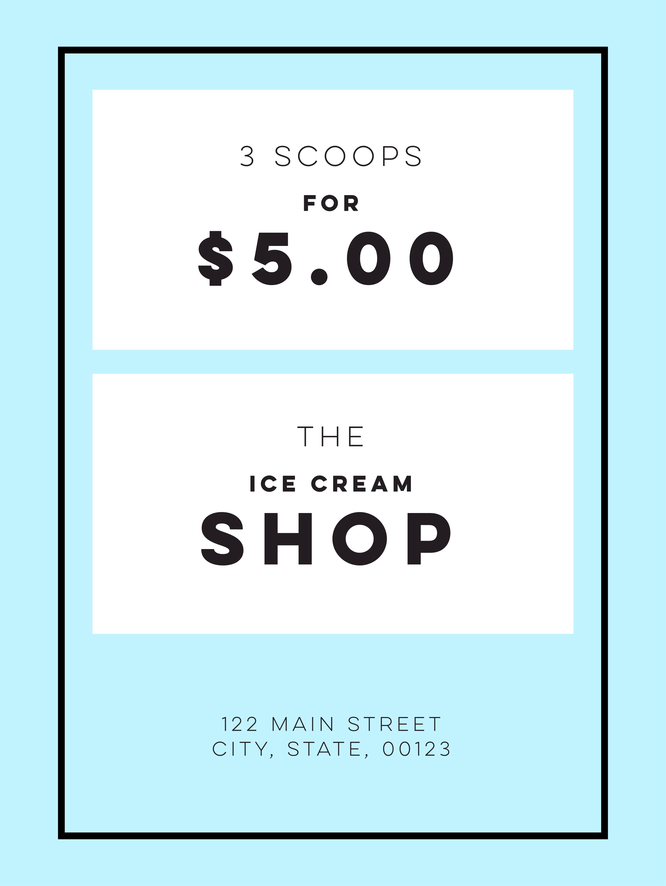 Blue Ice Cream