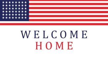 Classic Flag Welcome