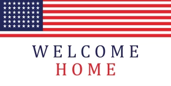Classic Flag Welcome