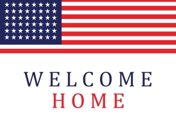 Classic Flag Welcome