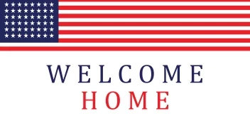 Classic Flag Welcome