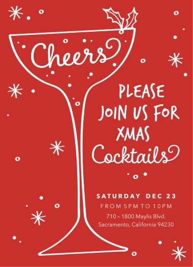 Cheers Party Invite
