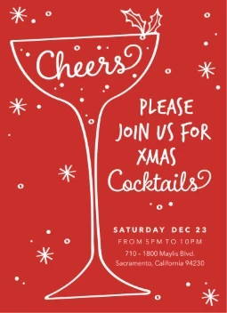 Cheers Party Invite