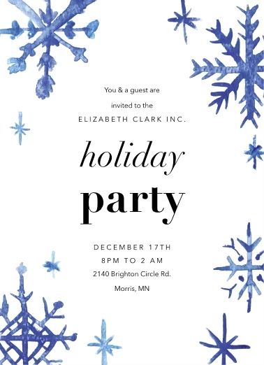 Painted Snowflakes