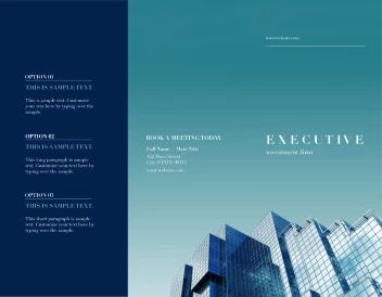Blue Executive