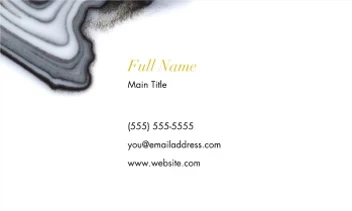 Jewelry Black Marble