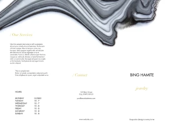 Jewelry Black Marble