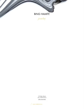 Jewelry Black Marble