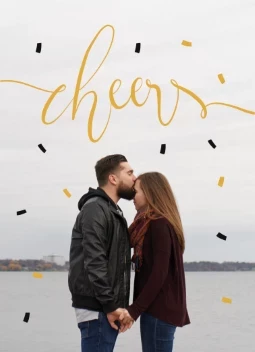 Metallic Cheers Confetti