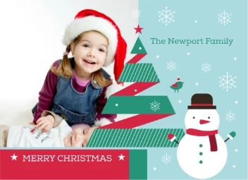 Xmas Tree and Snowman