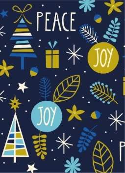 Joy Christmas Patterns