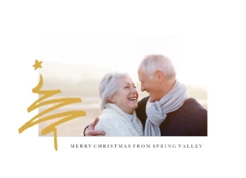 Metallic Scribble Tree