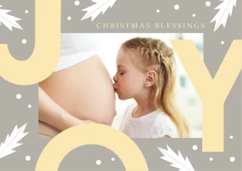 Big Foil Joy Blessings
