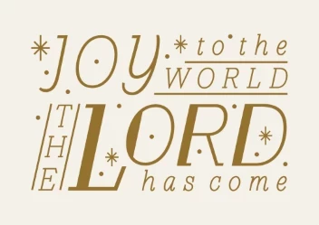 Foil Joy to the World