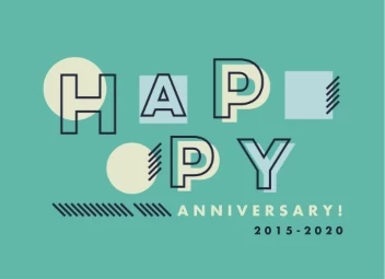 Retro Outlined Happy