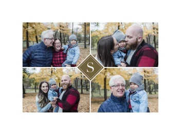 Classic Family Monogram Border