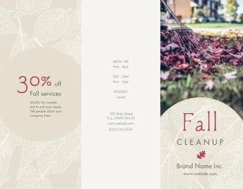 Fall Cleanup Pattern