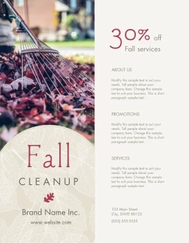 Fall Cleanup Pattern