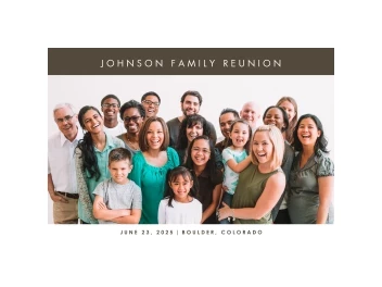 Family Reunion Border