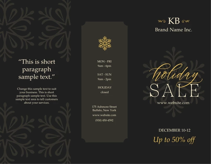 Fancy Holiday Sale