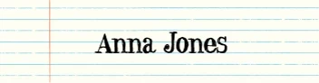 Lined Paper